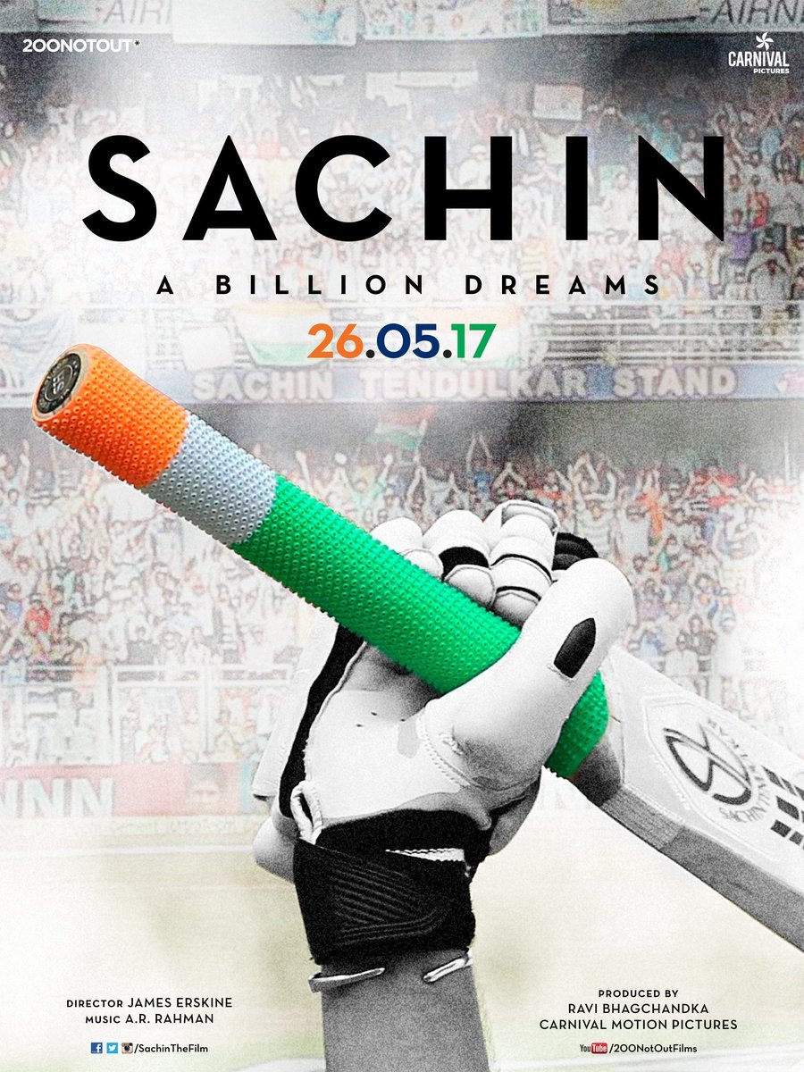 Sachin - A Billion Dreams (2016) First Look Poster
