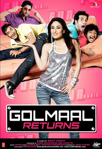 Golmaal Returns Movie Poster