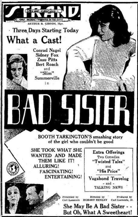 The Bad Sister Movie Poster