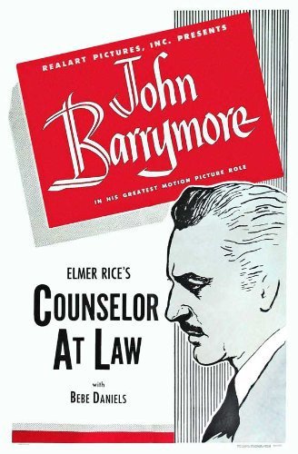 Counsellor at Law Movie Poster