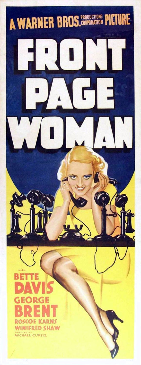 Front Page Woman Movie Poster