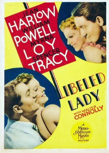 Libeled Lady Movie Poster