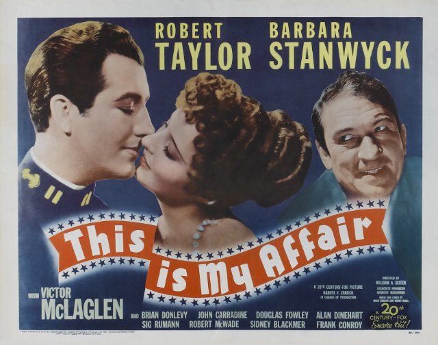 This Is My Affair Movie Poster