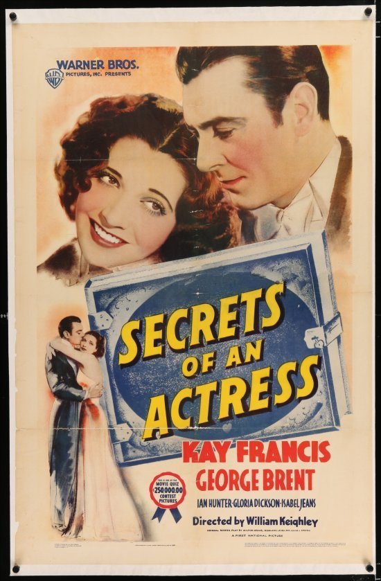 Secrets of an Actress Movie Poster