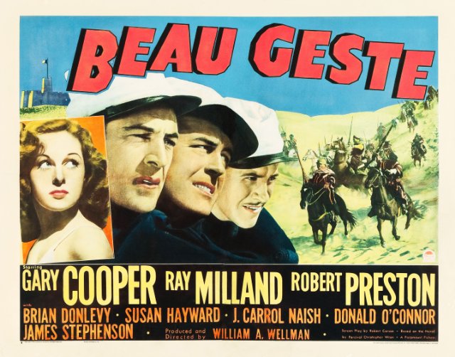 Beau Geste Movie Poster