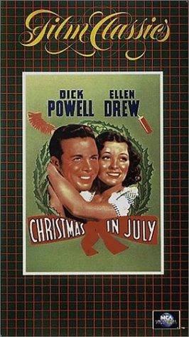 Christmas in July Movie Poster