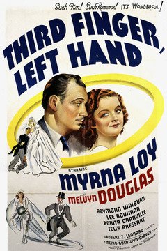 Third Finger, Left Hand Movie Poster