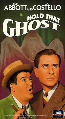 Hold That Ghost Movie Poster