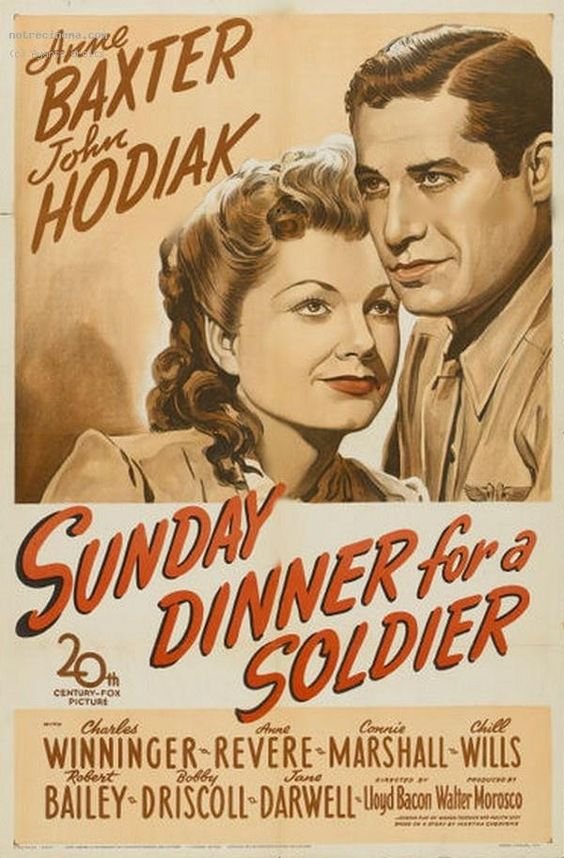 Sunday Dinner for a Soldier Movie Poster
