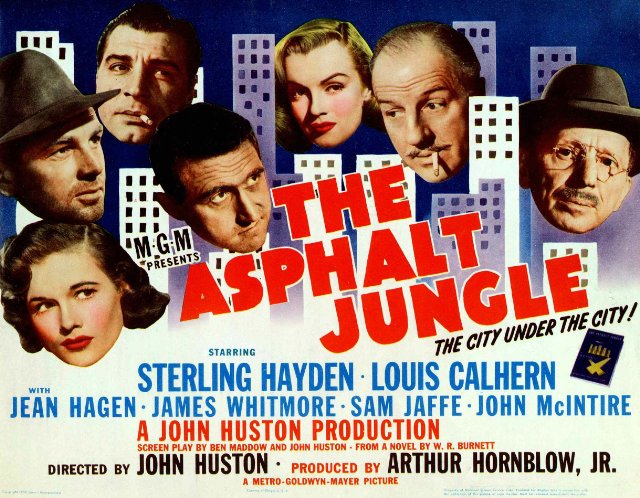 The Asphalt Jungle Movie Poster