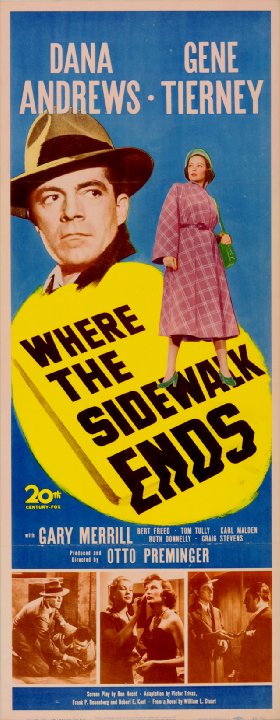 Where the Sidewalk Ends Movie Poster