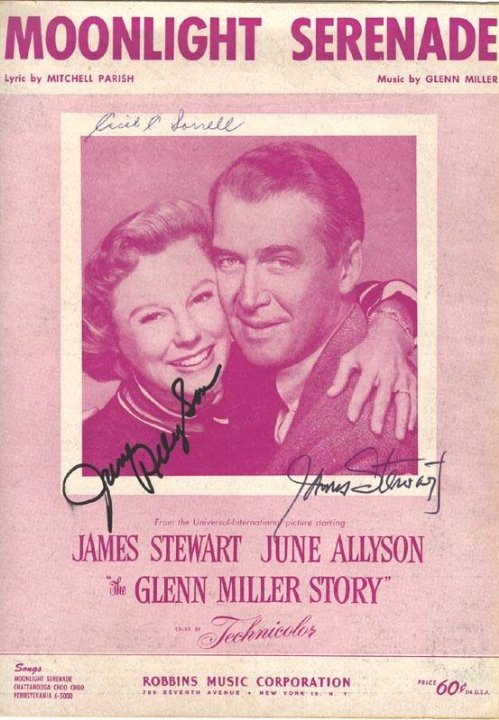 The Glenn Miller Story Movie Poster