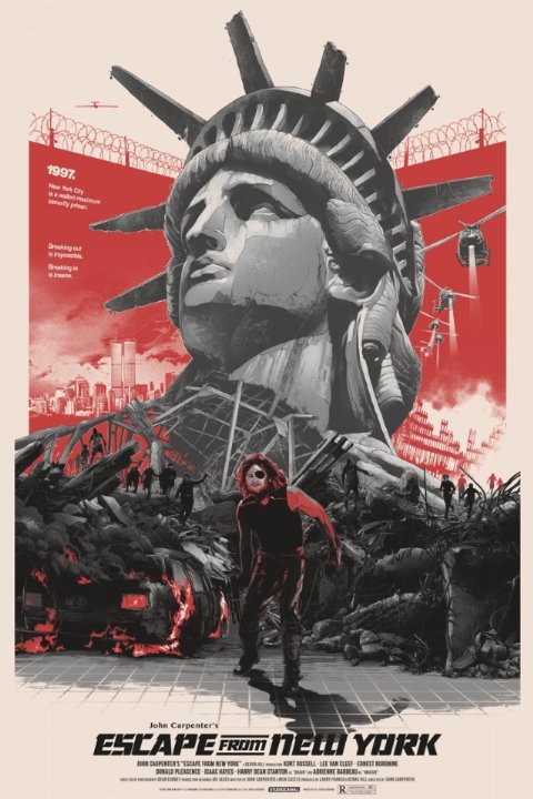 Escape from New York Movie Poster