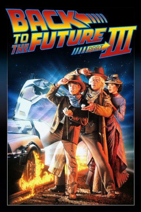 Back to the Future Part III Movie Poster