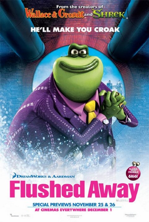 Flushed Away Movie Poster