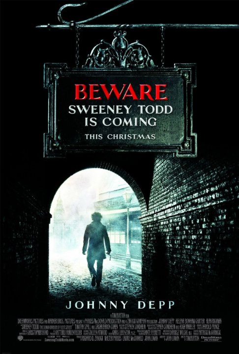 Sweeney Todd: The Demon Barber of Fleet Street Movie Poster