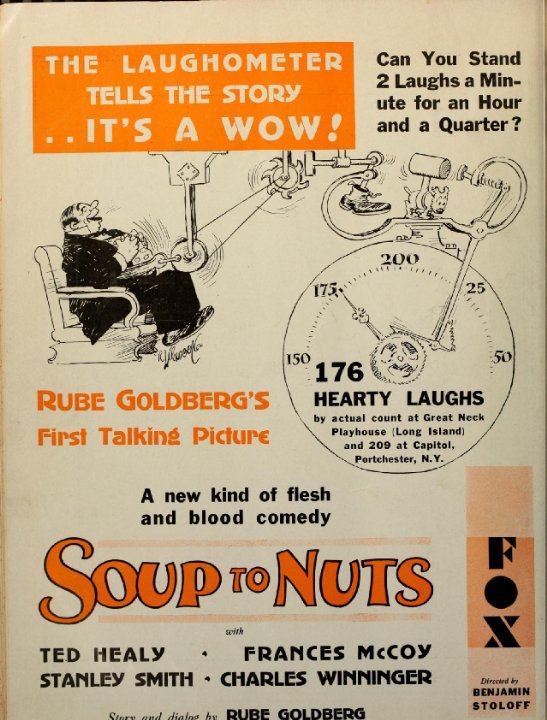 Soup to Nuts Movie Poster