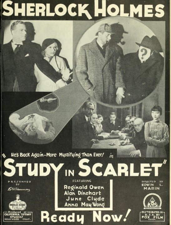A Study in Scarlet Movie Poster
