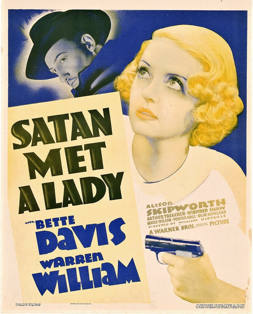 Satan Met a Lady Movie Poster