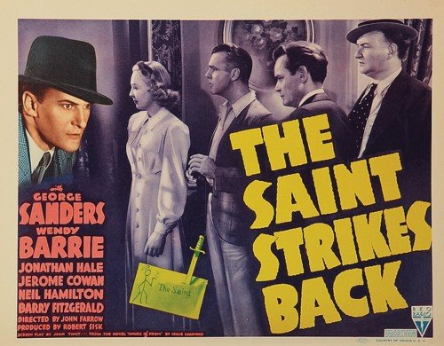 The Saint Strikes Back Movie Poster