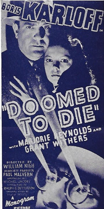Doomed to Die Movie Poster