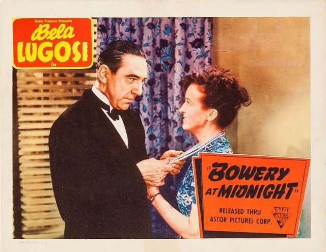 Bowery at Midnight Movie Poster