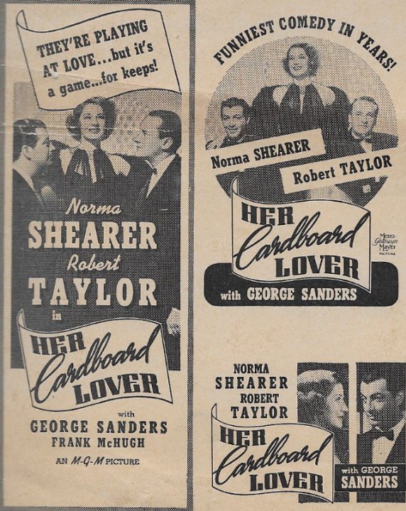 Her Cardboard Lover Movie Poster
