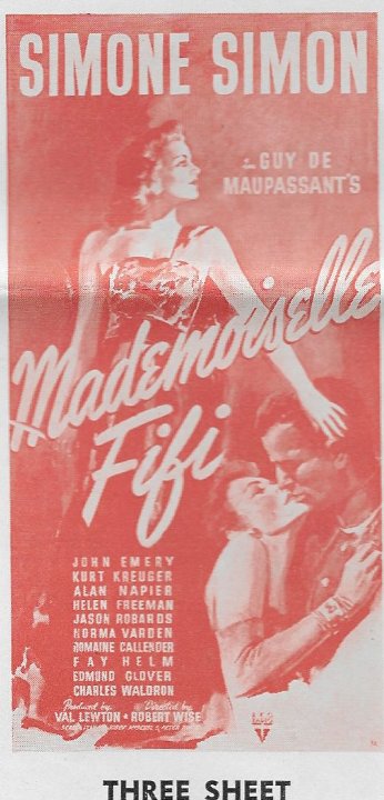 Mademoiselle Fifi Movie Poster