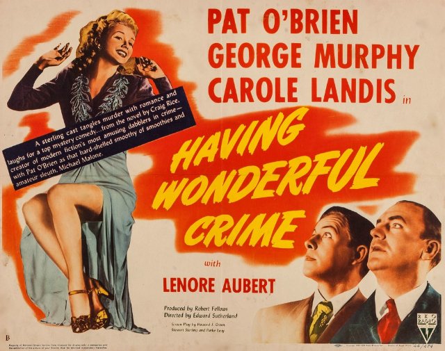 Having Wonderful Crime Movie Poster