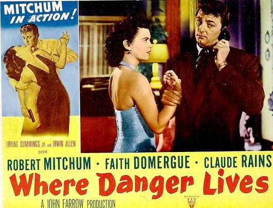 Where Danger Lives Movie Poster