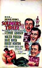 Soldiers Three Movie Poster