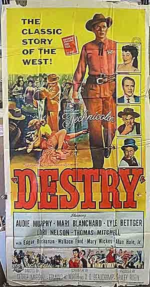 Destry Movie Poster