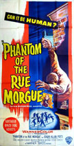 Phantom of the Rue Morgue Movie Poster