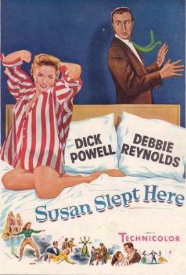 Susan Slept Here Movie Poster