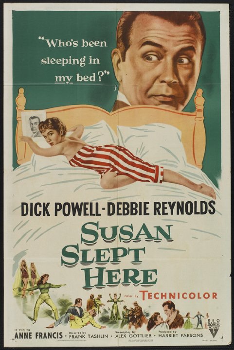 Susan Slept Here Movie Poster