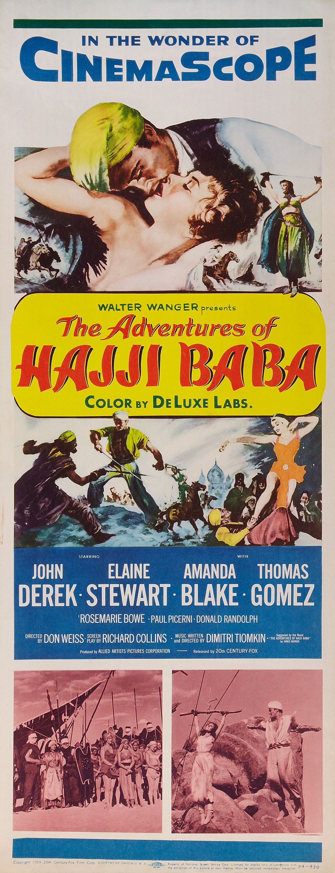 The Adventures of Hajji Baba Movie Poster