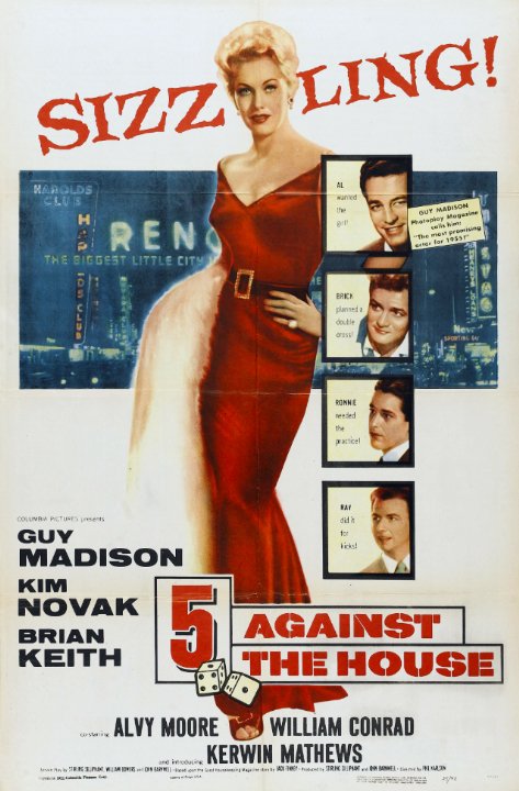 5 Against the House Movie Poster