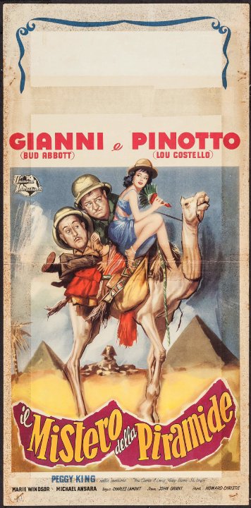 Abbott and Costello Meet the Mummy Movie Poster