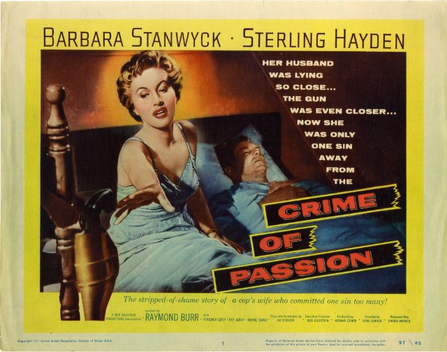 Crime of Passion Movie Poster
