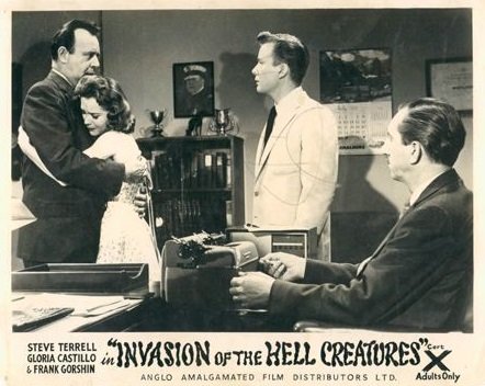 Invasion of the Saucer Men Movie Poster