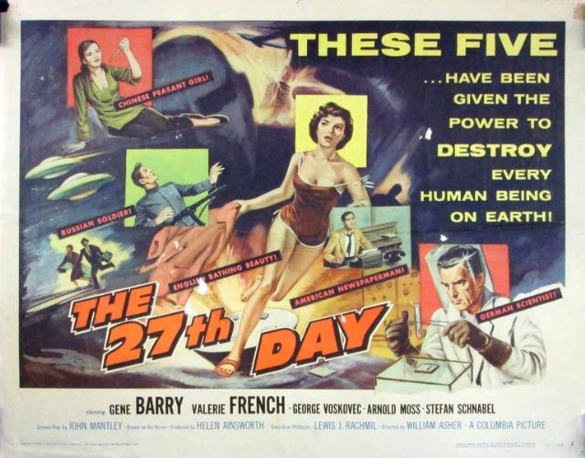 The 27th Day Movie Poster