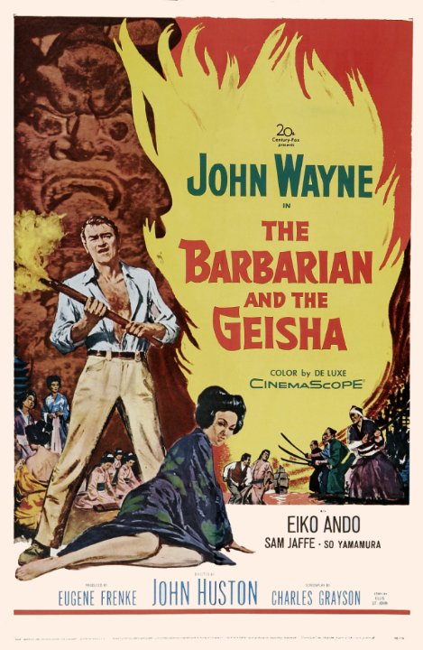 The Barbarian and the Geisha Movie Poster