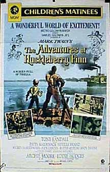 The Adventures of Huckleberry Finn Movie Poster