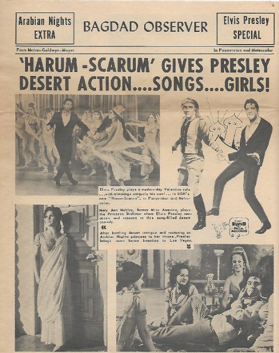 Harum Scarum Movie Poster