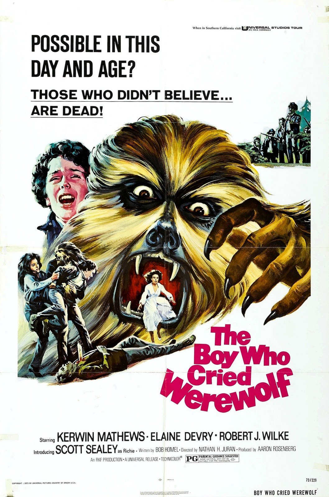 The Boy Who Cried Werewolf Movie Poster