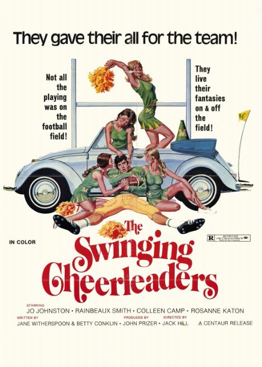 The Swinging Cheerleaders Movie Poster