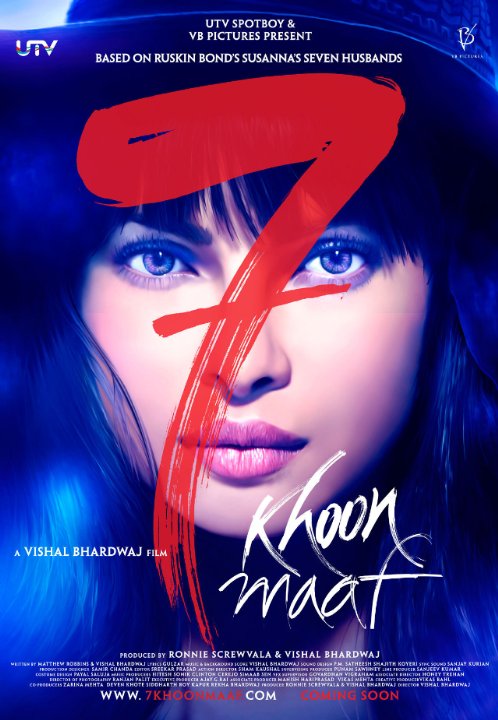 7 Khoon Maaf Movie Poster