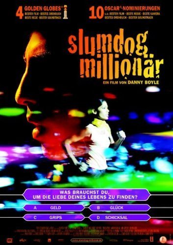 A Slumdog Millionaire Goes Dancing Movie Poster