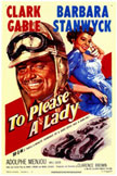 To Please A Lady Movie Poster