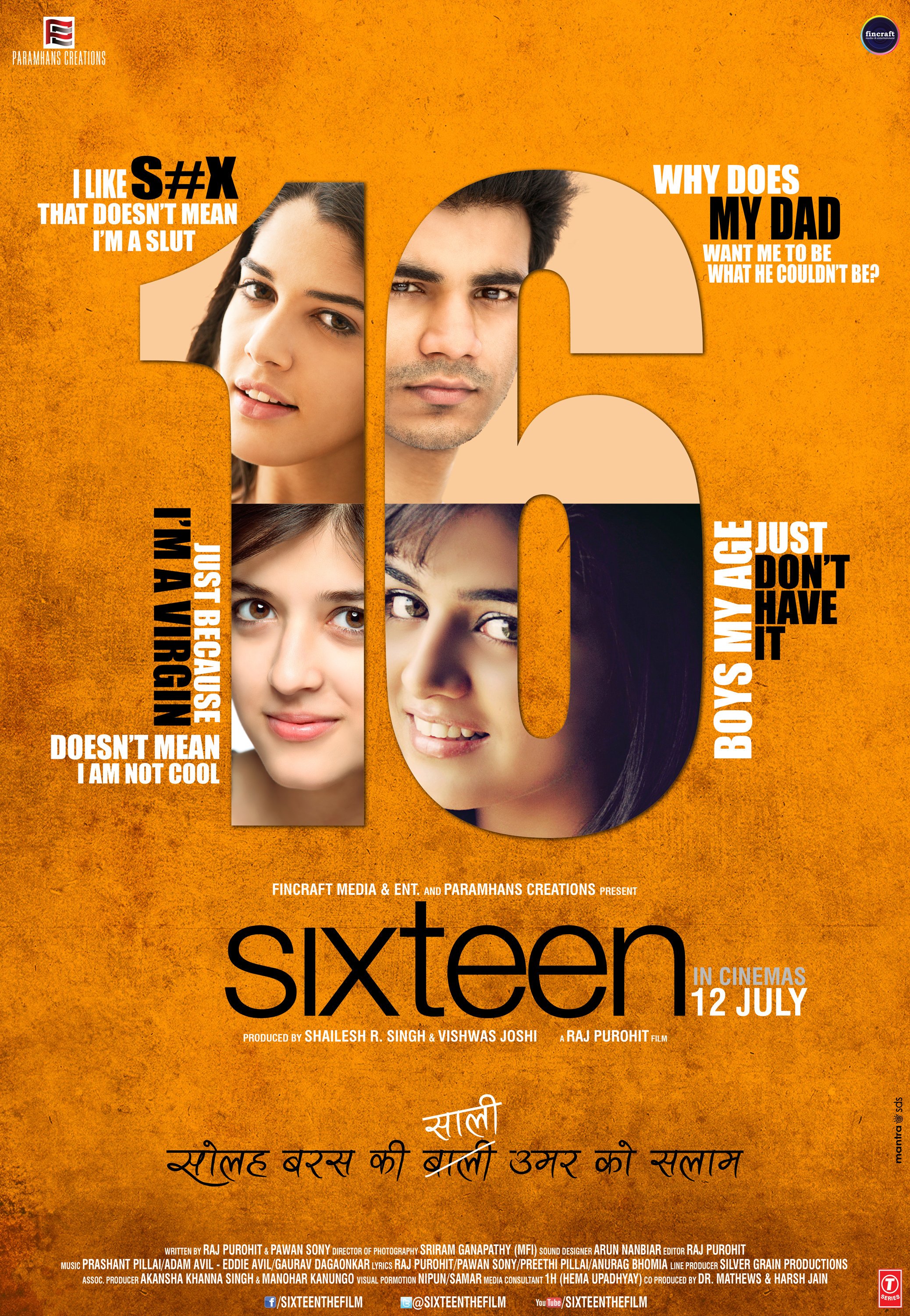 Sixteen Movie Poster